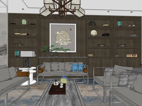 Private office 3D Model