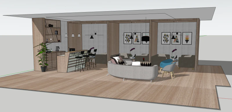 बिक्री विभाग वार्ता कक्ष 3D मॉडल .c4d .max .obj .3ds .fbx .stl .blend 