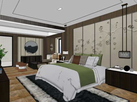 Hotel rooms 3D Model