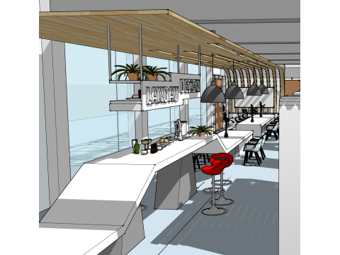 Office Design Proposal 3D Model