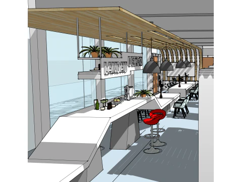 Office Design Proposal 3D Model