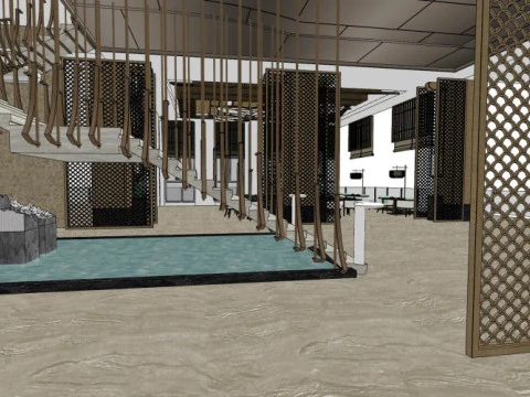 Restaurant 3D Model