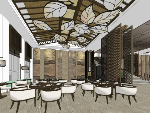 Restaurant 3D Model