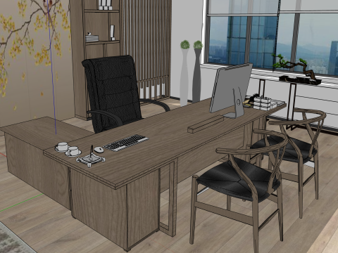 Leadership office 3D Model