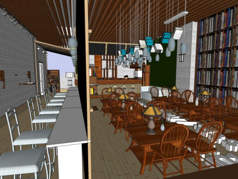 Projeto de caf&eacute; Modelo 3D