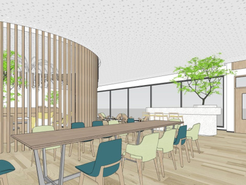 Book Bar Indoor 3D Model