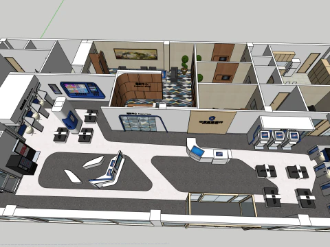 Projeto do Banco Modelo 3D