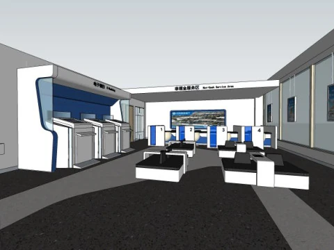 Progettazione bancaria Modello 3D