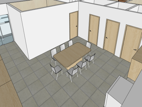 Bank Design 3D Model