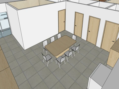Progettazione bancaria Modello 3D