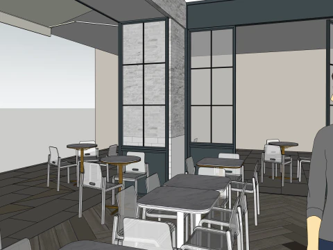 Restaurant 3D Model