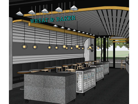 Bakery 3D Model