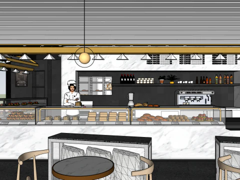 Bakery 3D Model