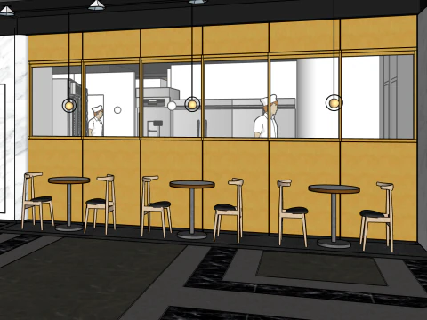 Bakery 3D Model