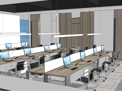 Офіс 3D Модель