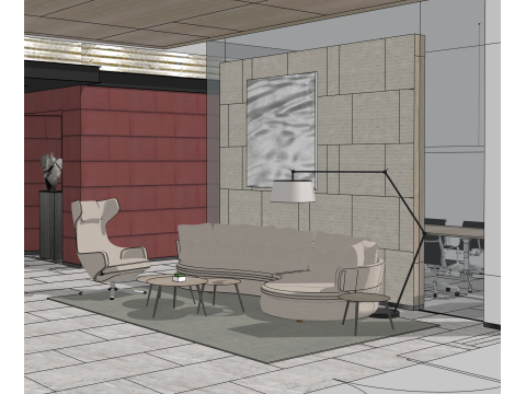 Офіс 3D Модель