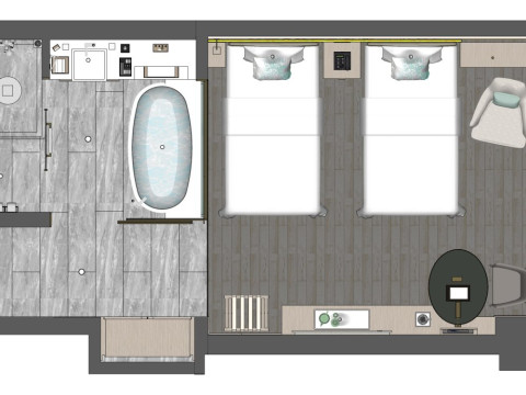 Standard Room 3D Model