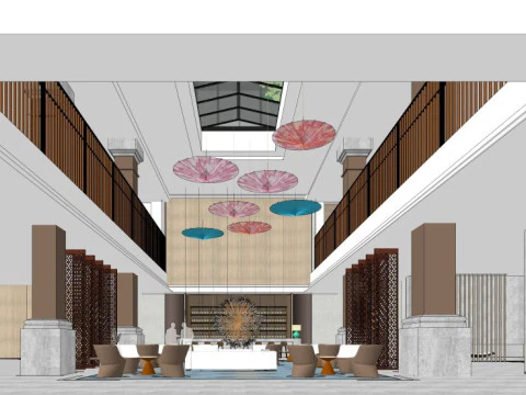 Hilton Garden Inn Modello 3D