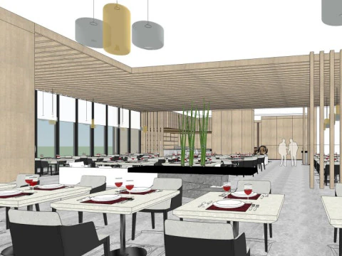 Hilton Garden Inn Modello 3D