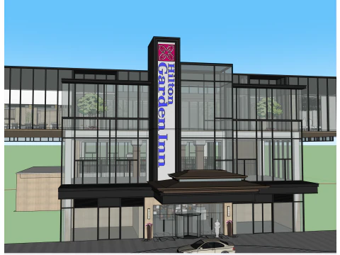 Hilton Garden Inn Modello 3D