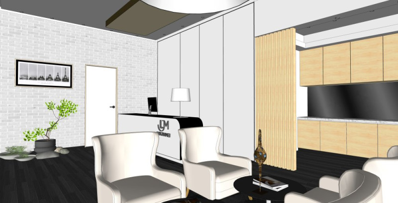 Plastic surgery clinic 3D Model .c4d .max .obj .3ds .fbx .stl .blend 