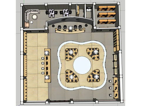 Apple Experience Store 3D Model
