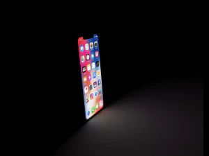 pomme iphone x Modèle 3D