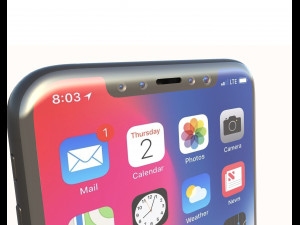apple iphone x 3D Modell