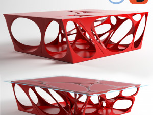 fractal table Modelo 3D