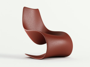 s - shape chair Model 3D