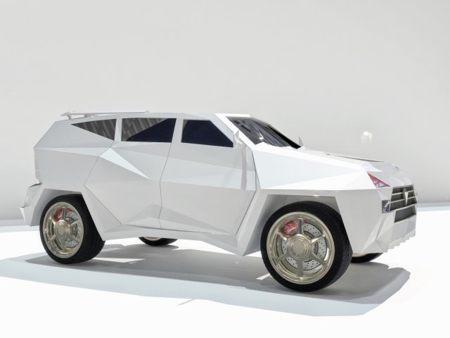 car suv 3D Модель .c4d .max .obj .3ds .fbx .stl .blend 