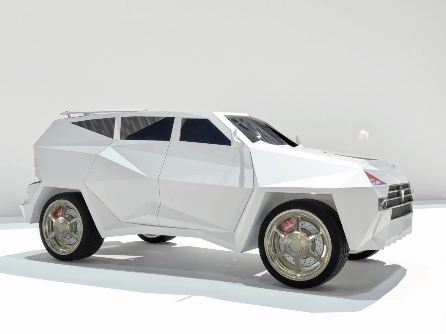 car suv 3D Model .c4d .max .obj .3ds .fbx .stl .blend