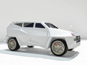 auto suv Modello 3D