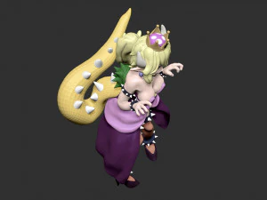bowsette princess bowser 3D Print Model