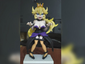 bowsette princess bowser Model Cetak 3D