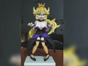 bowsette princess bowser 3D Print Model