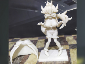 bowsette princess bowser Model Cetak 3D