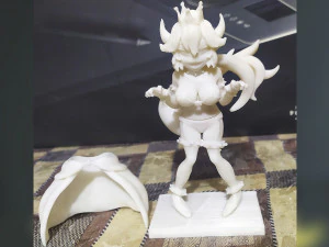 bowsette princess bowser 3D Print Model