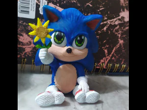 baby sonic sonic the movie 3d print model 3D Print Model