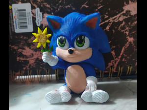 baby sonic sonic the movie 3d print model Modelo de Impressão 3D