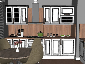 дизайн кухні 3D Модель
