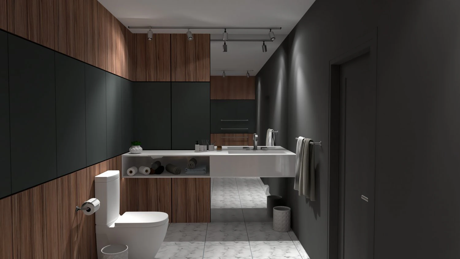 Badezimmergestaltung 3D Modell .c4d .max .obj .3ds .fbx .stl .blend 