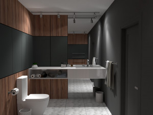 bathroom design 3D Model