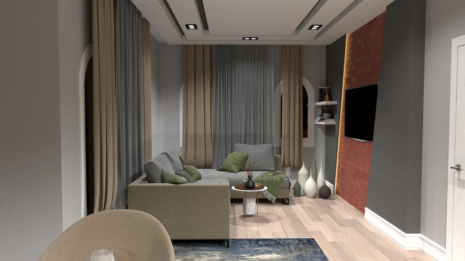 livingroom 3D Model .c4d .max .obj .3ds .fbx .stl .blend 