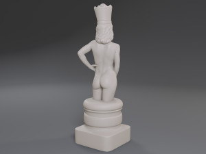 white chess female queen Modèles 3D en vedette