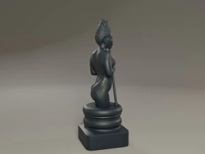black chess female bishop 3D Print Model
