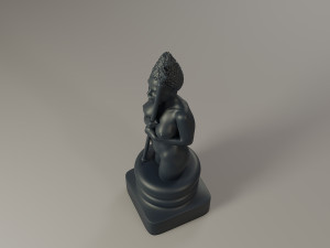 black chess female bishop Modelo de impresión 3D