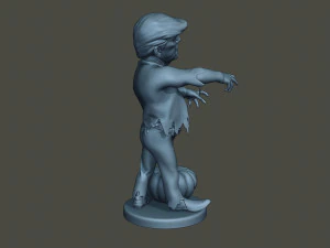 donald trump zombie halloween Modelo de impresión 3D