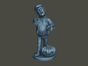 donald trump zombie halloween 3D Принт Модель