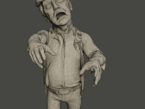 donald trump zombie halloween 3D Принт Модель
